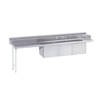 Dishtable, with potsinks