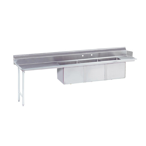 Dishtable, with potsinks