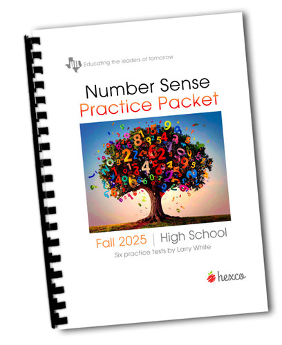 UIL Number Sense Practice Packets Fall 2025