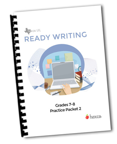 Ready Writing Practice Packet 2 for Grades 7-8
