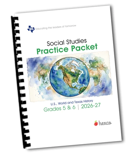 NEW! UIL Social Studies - Grades 5 & 6 Practice Packet - Also for PSIA study!