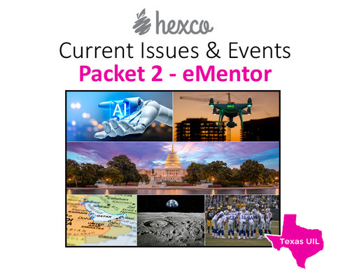 Current Issues & Events 2026-27 - Packet 2 eMentor will be ready in Jan. 2027 - pre-order today!