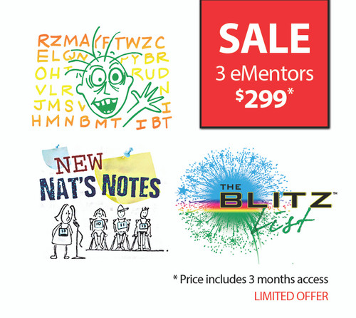 SUMMER BUNDLE!  New Nat's Notes, Verbomania, and Blitz Lists (3 months, full access)