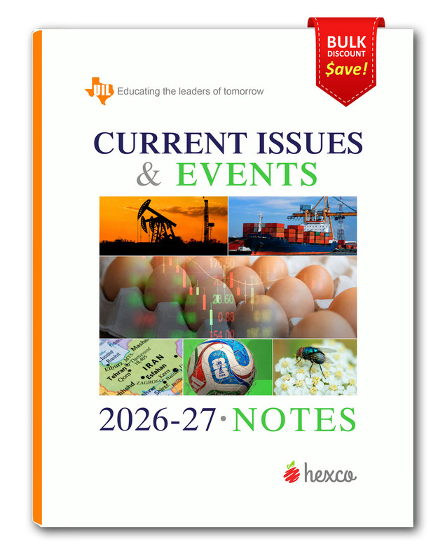 NEW! 2026-27 UIL Current Issues & Events - Texas UIL High School