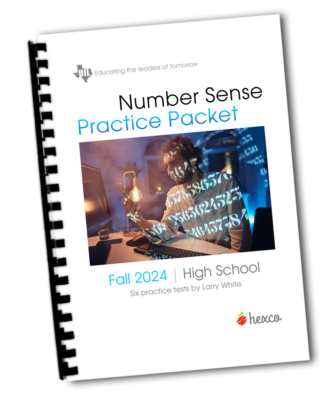 UIL Number Sense Practice Packets Fall 2024