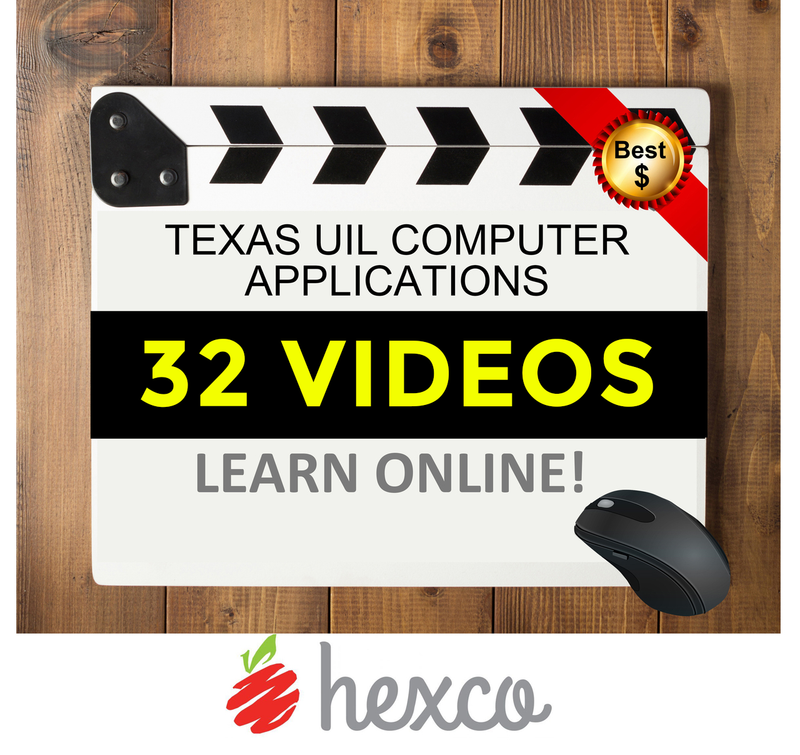 UIL Computer Applications Videos: Using Pivot Tables in Excel