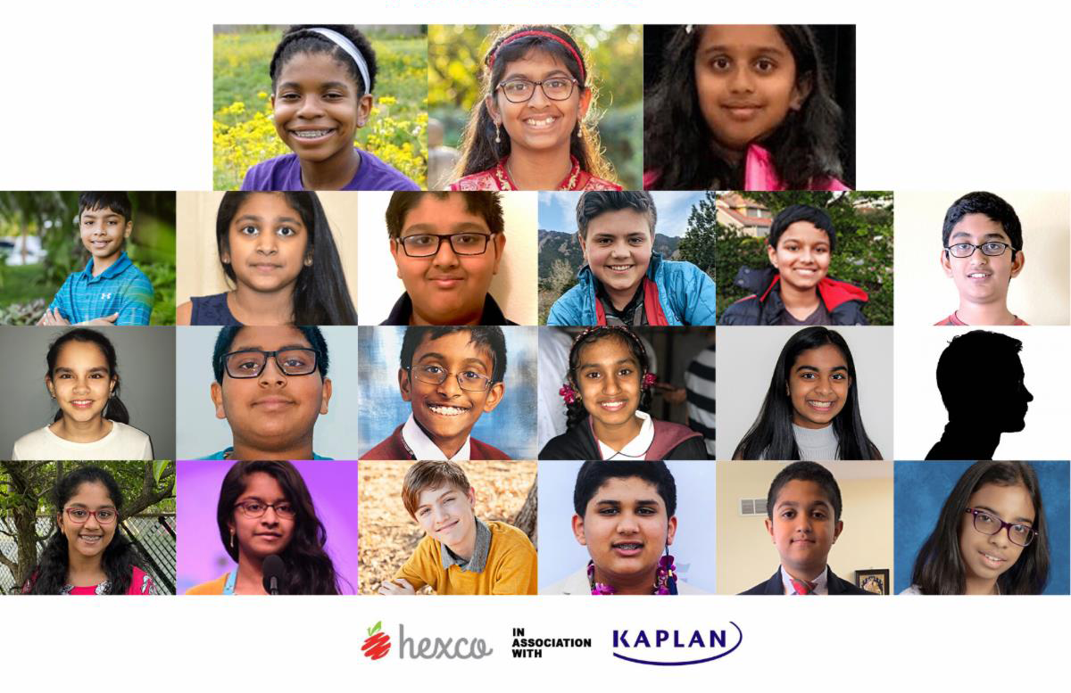 kaplan hexco online virtual spelling bee finalists