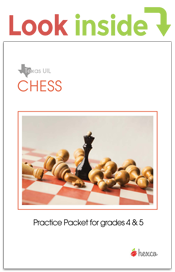 look inside chess puzzle practice packet grades 4-5