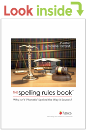 look inside spelling rules book