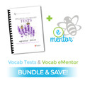 Vocab Tests (book) and eMentor for High School UIL - BUNDLE