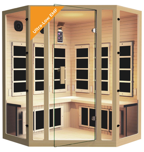  Ensi™ Ultra-Low EMF Corner Far Infrared Sauna (Pre-Order)