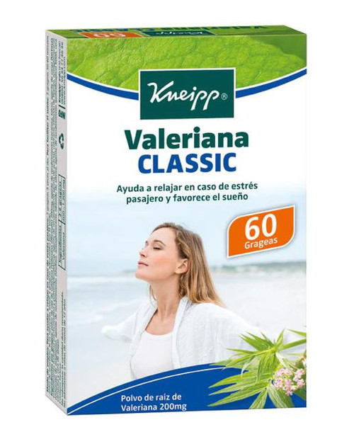 Kneipp valeriana classic 60 grageas Kneipp valeriana classic 60 grageas