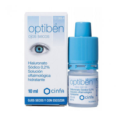 Optiben gotas sequedad ocular 10 mL