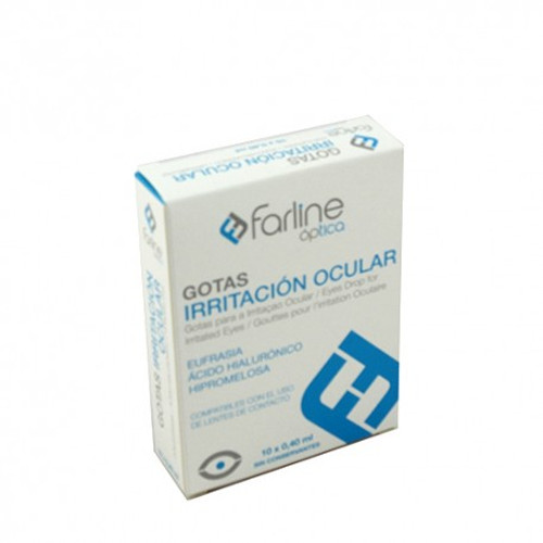 Farline óptica gotas irritación ocular gotas oftálmicas 10 U Farline óptica gotas irritación ocular gotas oftálmicas 10 U