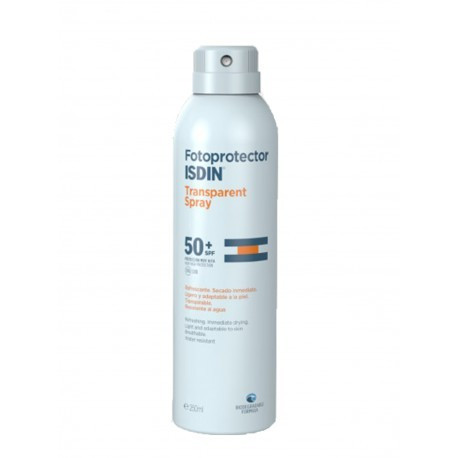 Fotoprotector isdin SPF-50+ spray transpar 200 mL