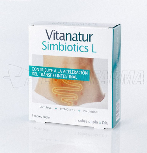 Vitanatur simbiotics l. polvo en 7 sobres duplo (1 sobre de 2,5 g + 1 sobre de 1)