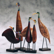 Designer handcrafted birds