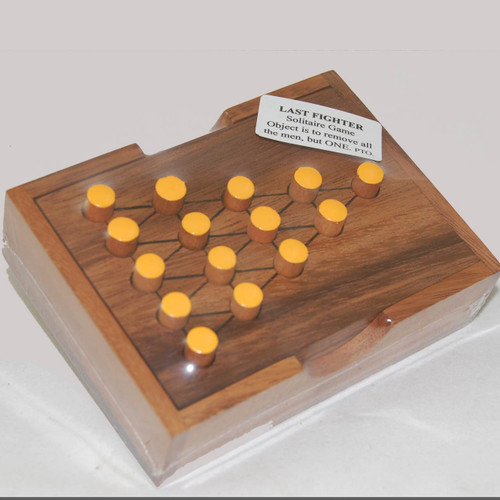 Wooden Last Fighter Board Game