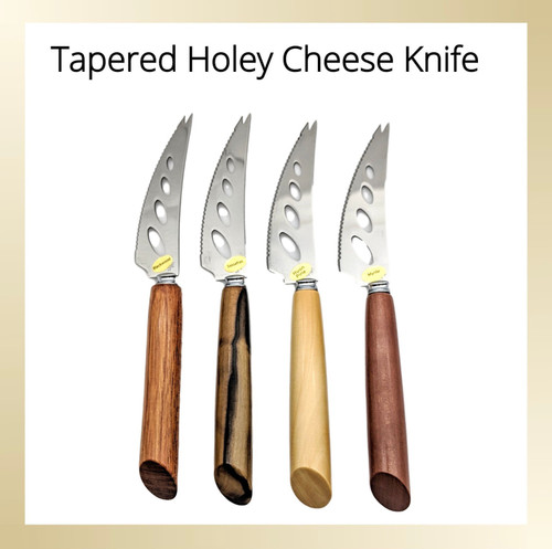 Tapered Holey Cheese Knife