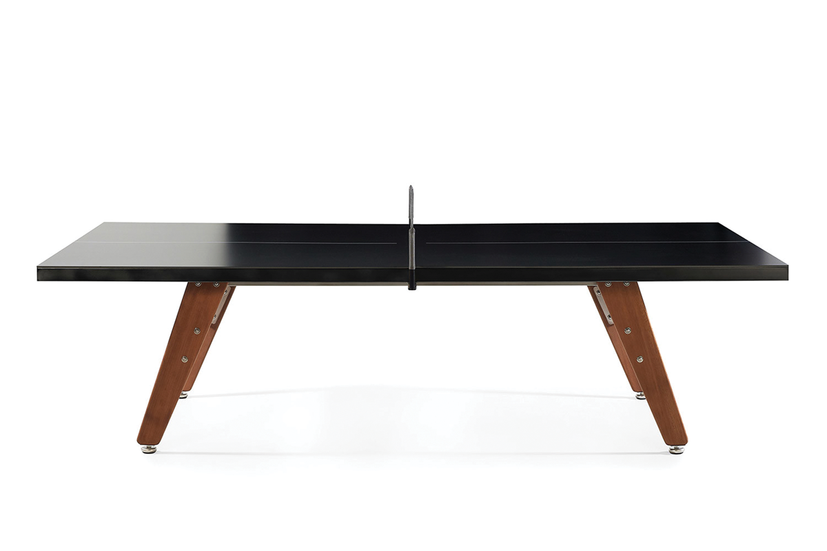 RSS-1 Stationary Outdoor Ping Pong Table (Black) by RS Barcelona for