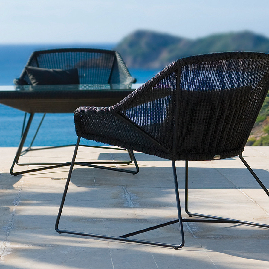 Breeze Wicker Lounge Chair by Caneline for Jack Patio