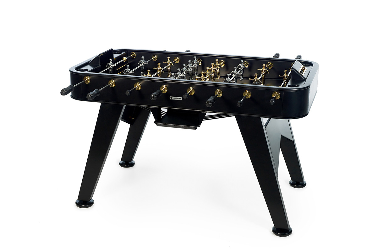 RS2G GOLD Indoor Foosball Table (Black) by RS Barcelona for Jack