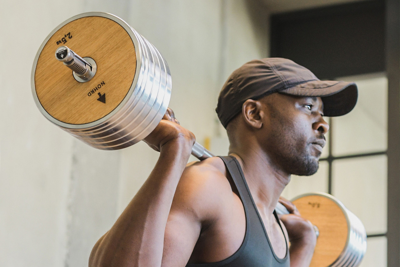 NOHrD WeightPlate Tower Set | Luxury Fitness Equipment by NOHrD