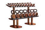 NAK-KRABA Combo Dumbbell-Kettlebell Set by Fysik for Jack Game Room