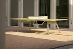 You&Me Monochrome Ping Pong Table by RS Barcelona For Jack Game Room