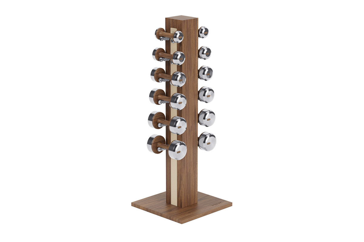 COLMIA VERTICAL Light Dumbbell Set by PENT Fitness for Jack Game Room