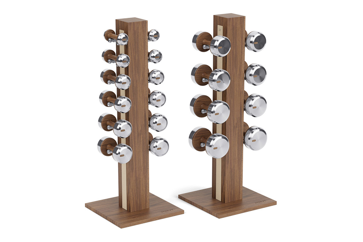 COLMIA VERTICAL Complete Dumbbell Set by PENT Fitness for Jack Game Room