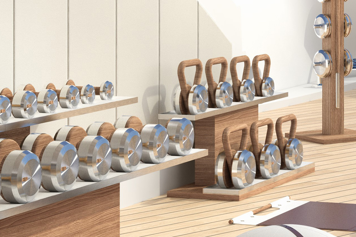 LOVA Kettlebell Sets by PENT Fitness for Jack Game Room