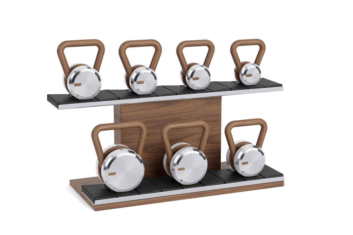 LOVA Complete Kettlebell Set by PENT Fitness for Jack Game Room