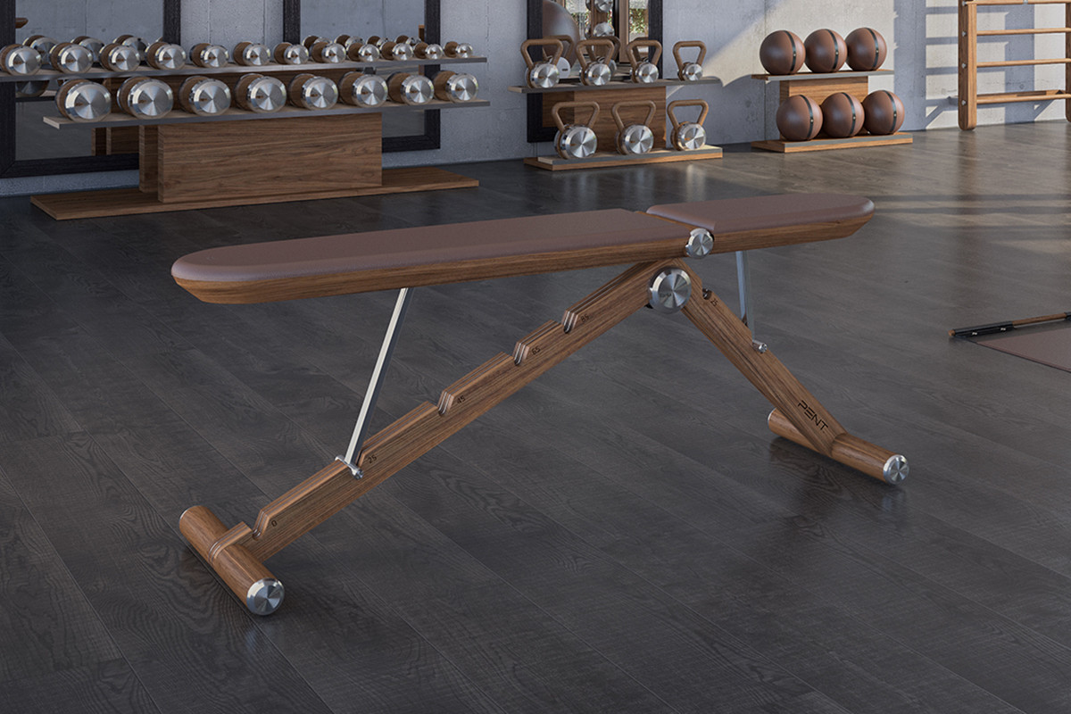 BANKA advanced weight lifting bench by PENT Fitness for Jack Game Room
