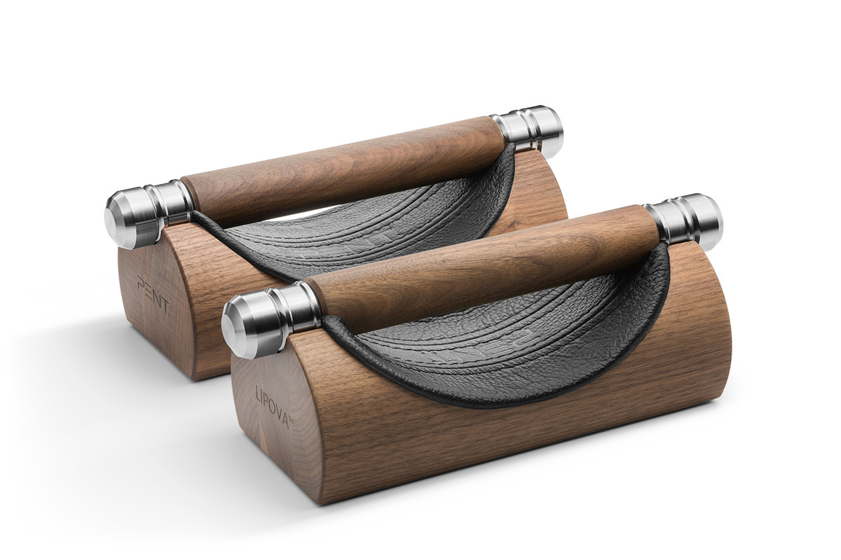 LIPOVA push-up handlebars by PENT Fitness for Jack Game Room