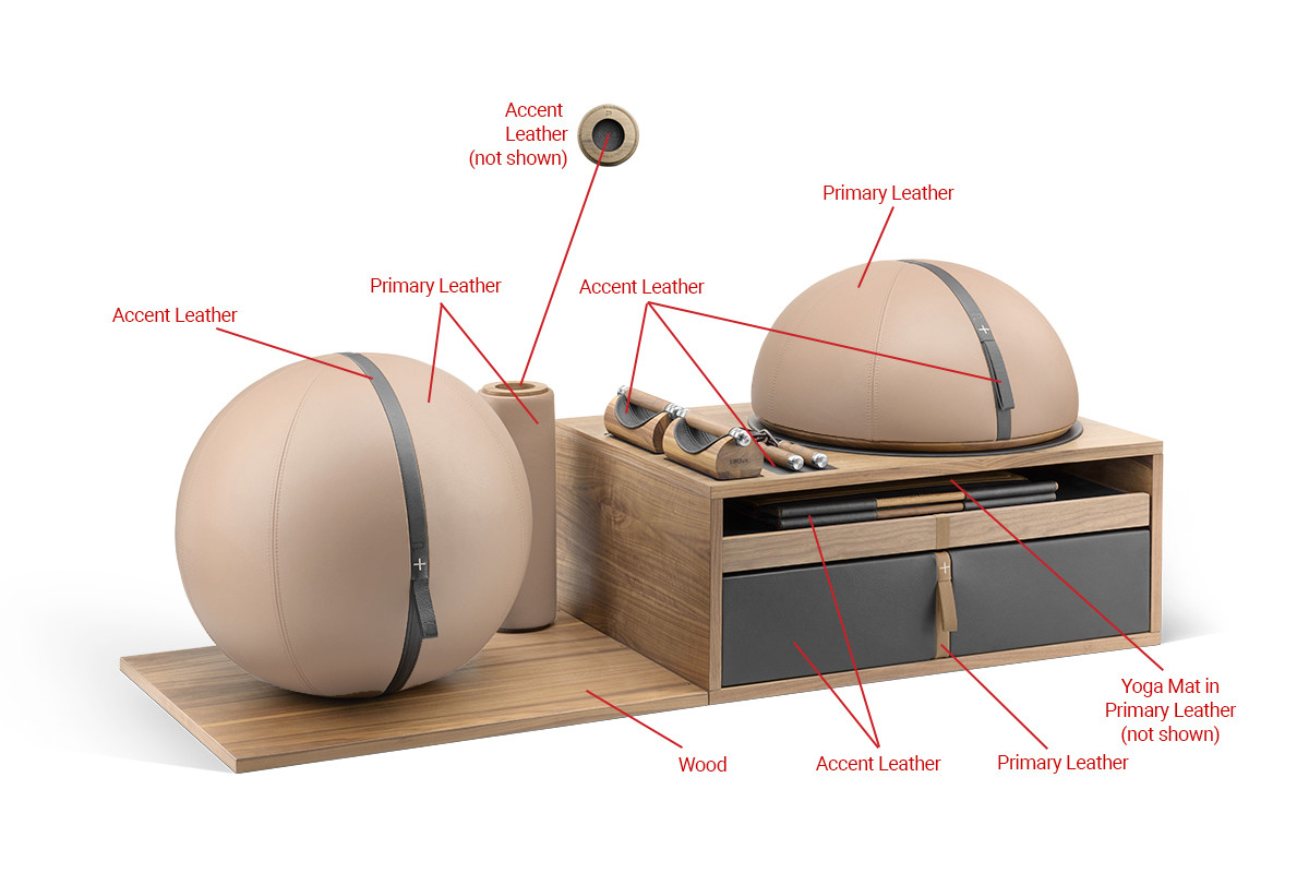RACKA Luxury Fitness Set Options by PENT Fitness for Jack Game Room