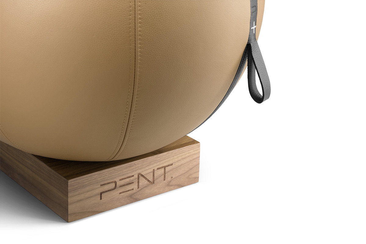 MESNA exercise sitting ball detail by PENT Fitness for Jack Game Room