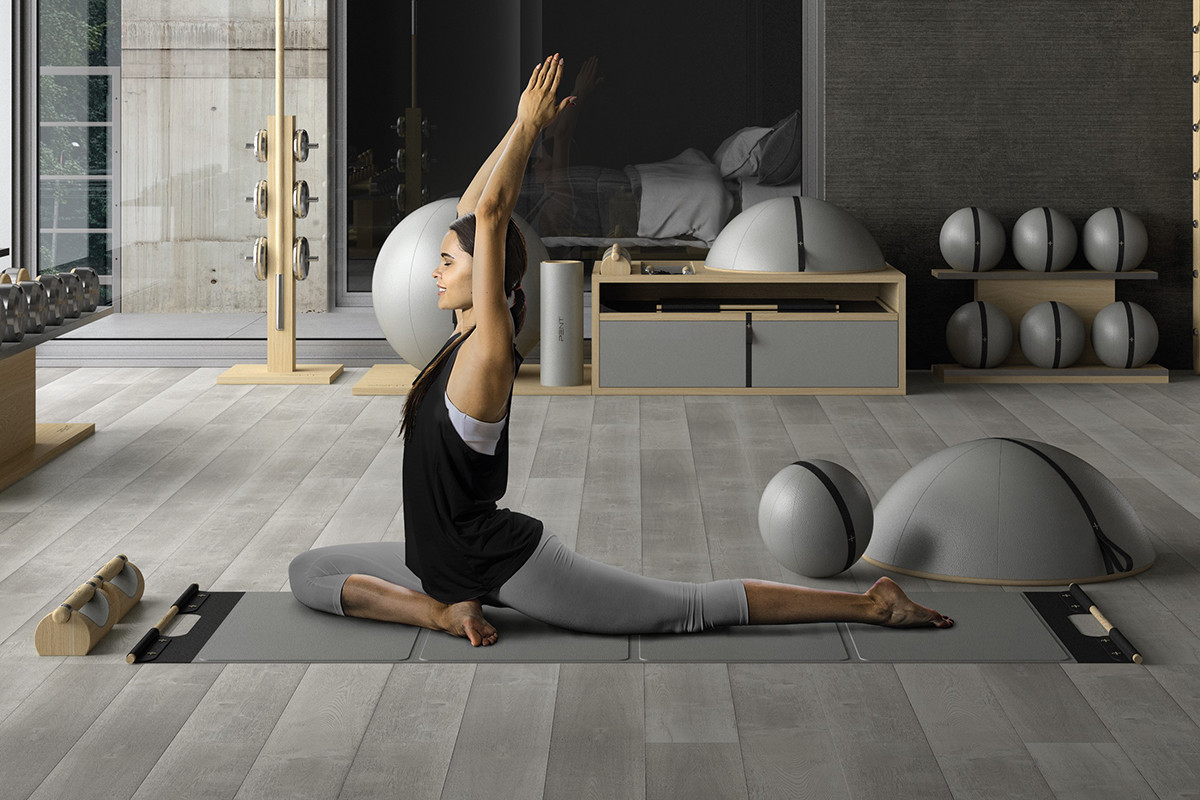 MESNA exercise sitting ball by PENT Fitness for Jack Game Room