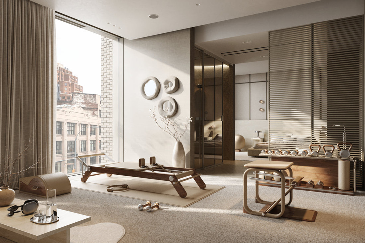 Luxury Pilates Apparatus by PENT Fitness for Jack Game Room