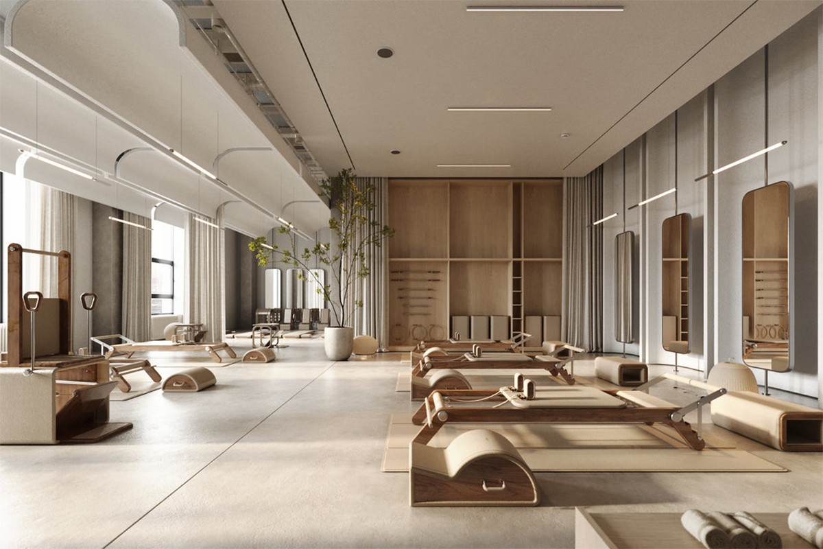 Luxury Pilates Apparatus by PENT Fitness for Jack Game Room