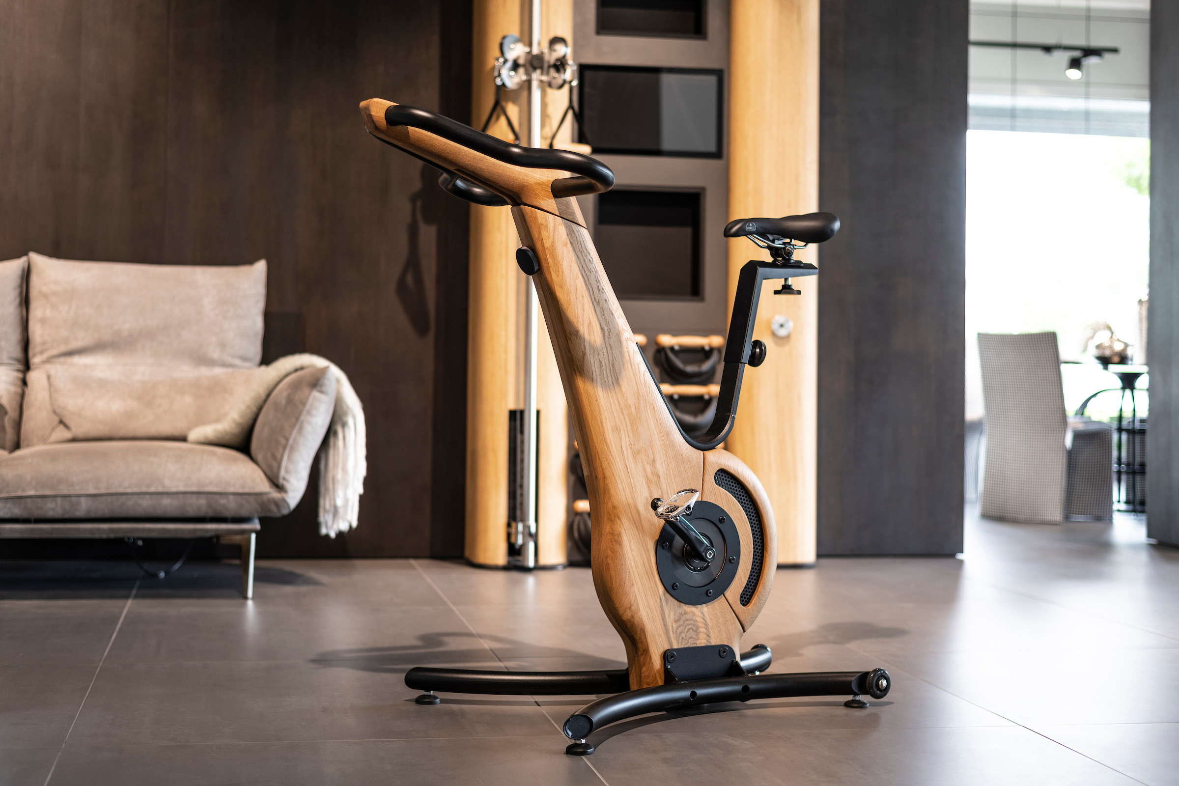 NOHrD Stationary Bike V2 by NOHrD-WaterRower for Jack Game Room