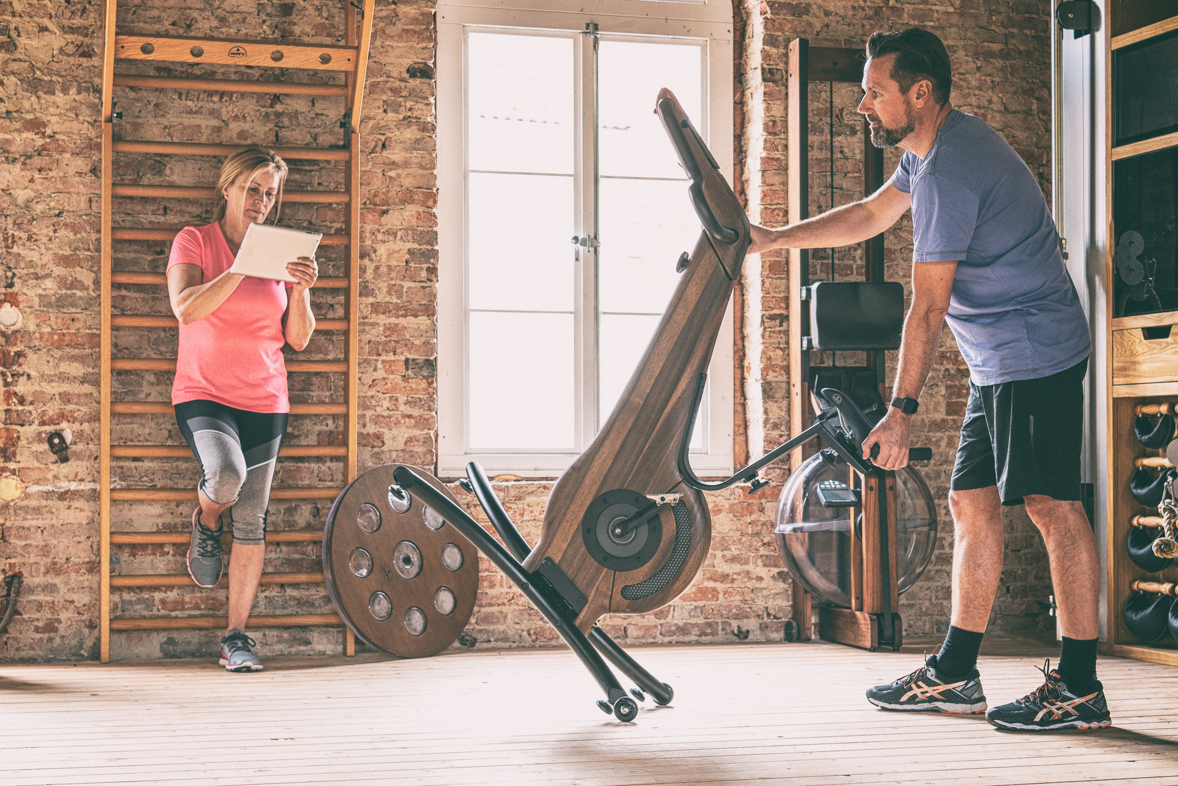 NOHrD Stationary Bike V2 by NOHrD-WaterRower for Jack Game Room