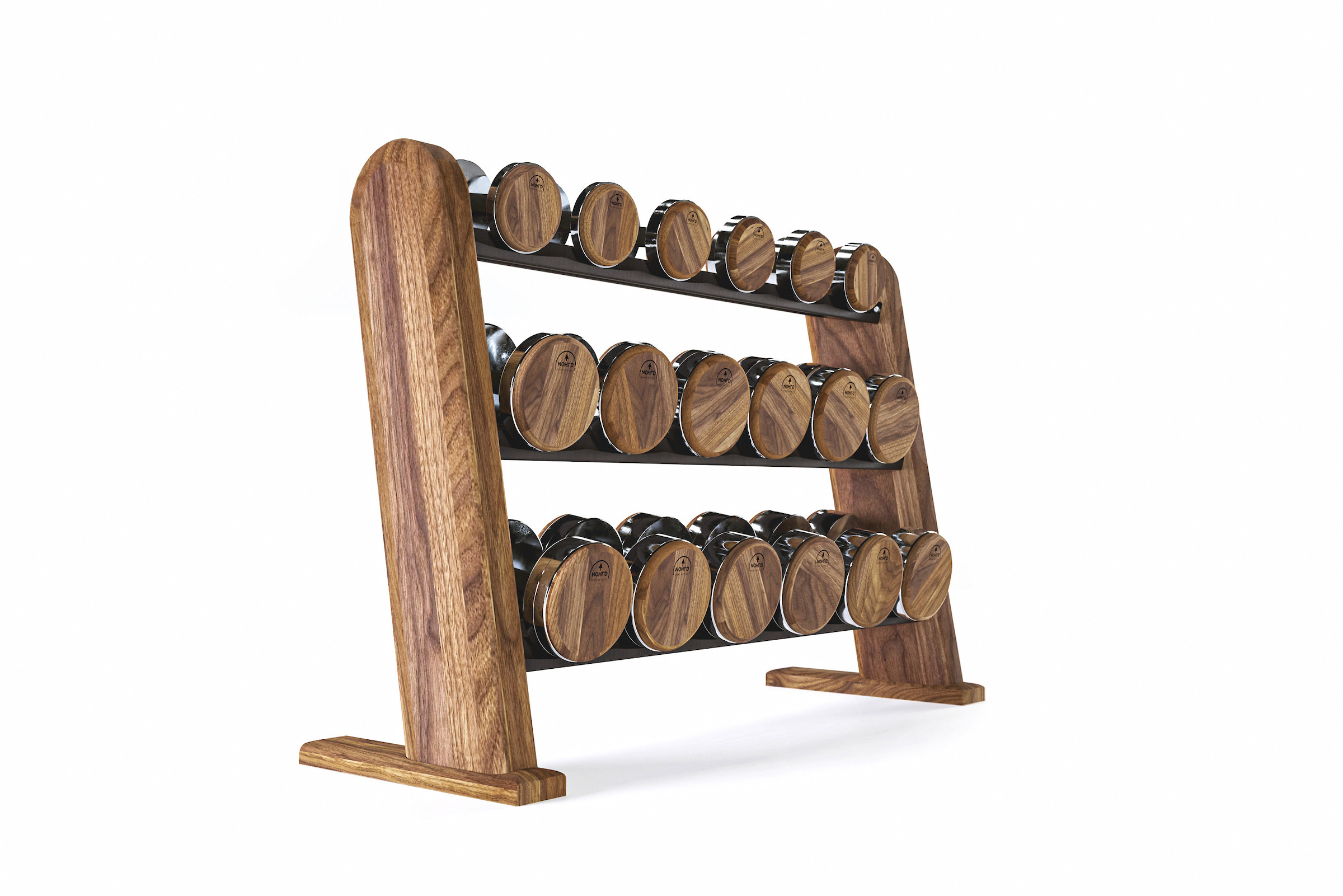 NOHrD Complete Dumbbell Set by NOHrD-WaterRower for Jack Game Room