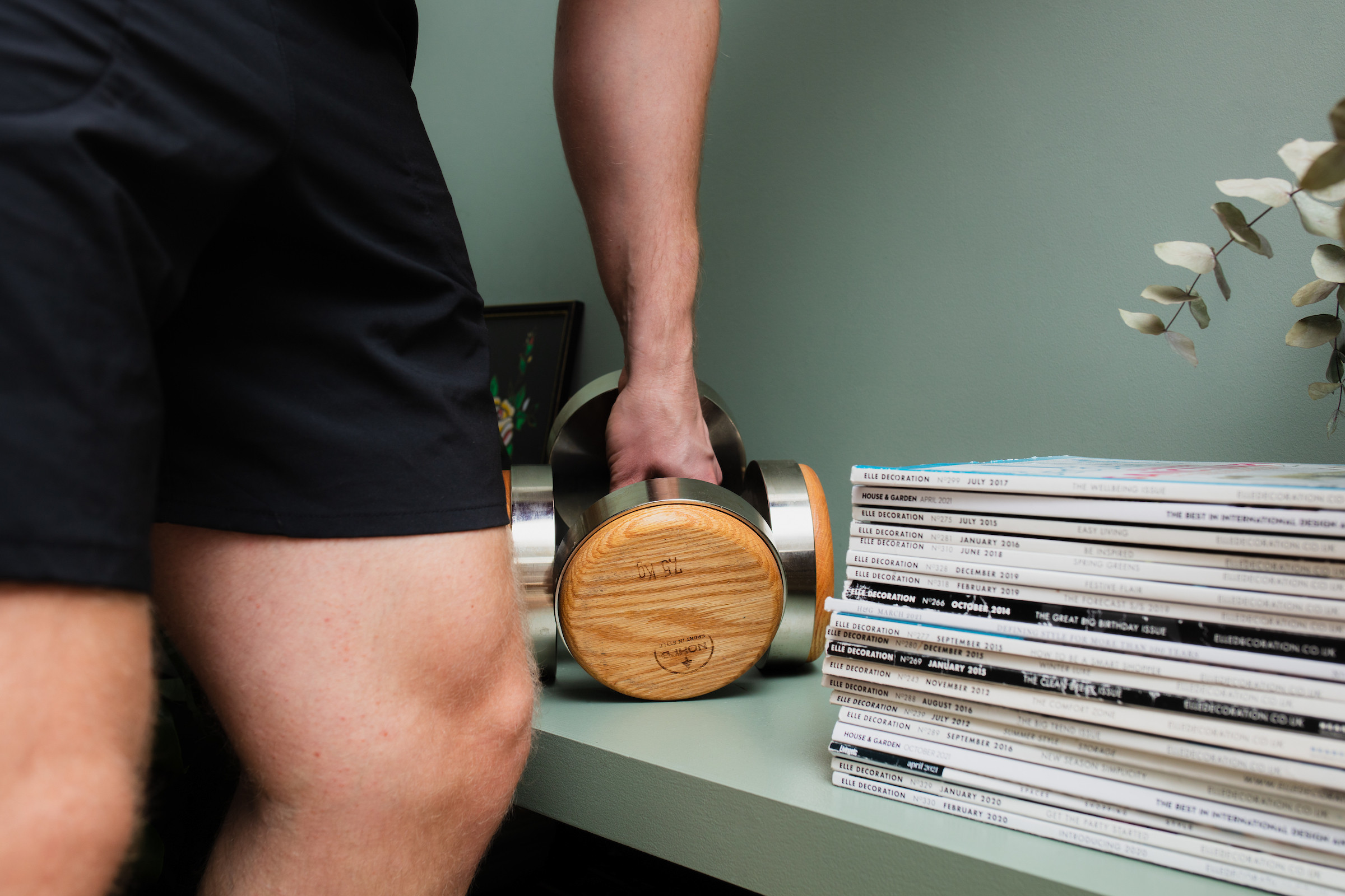NOHrD Complete Dumbbell Set by NOHrD-WaterRower for Jack Game Room