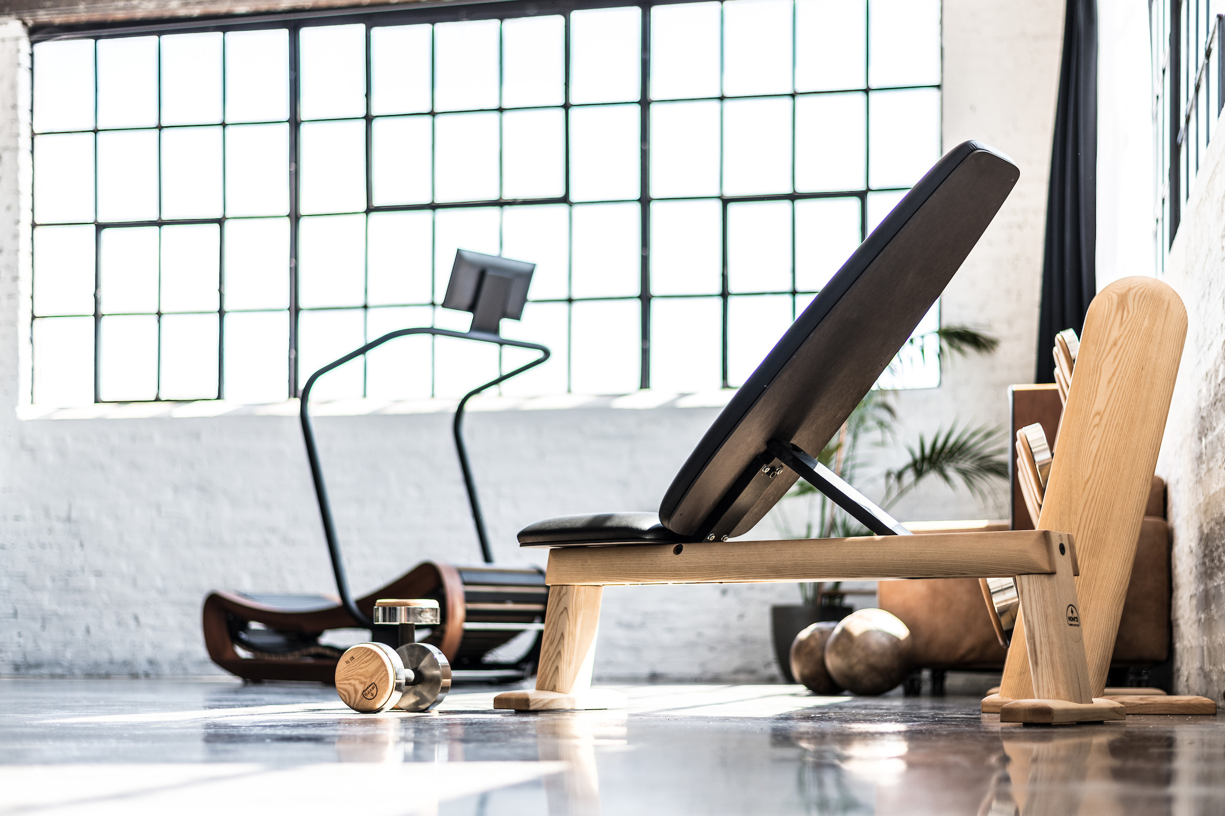 NOHrD Weight Bench by NOHrD-WaterRower for Jack Game Room