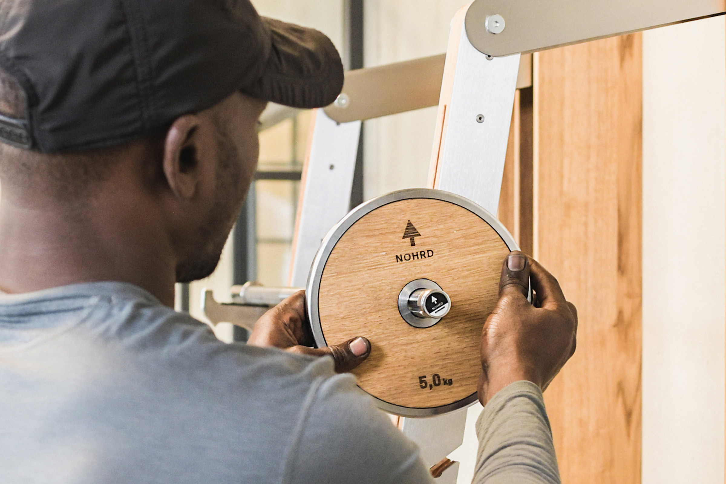 NOHrD WeightPlate Set by NOHrD-WaterRower for Jack Game Room