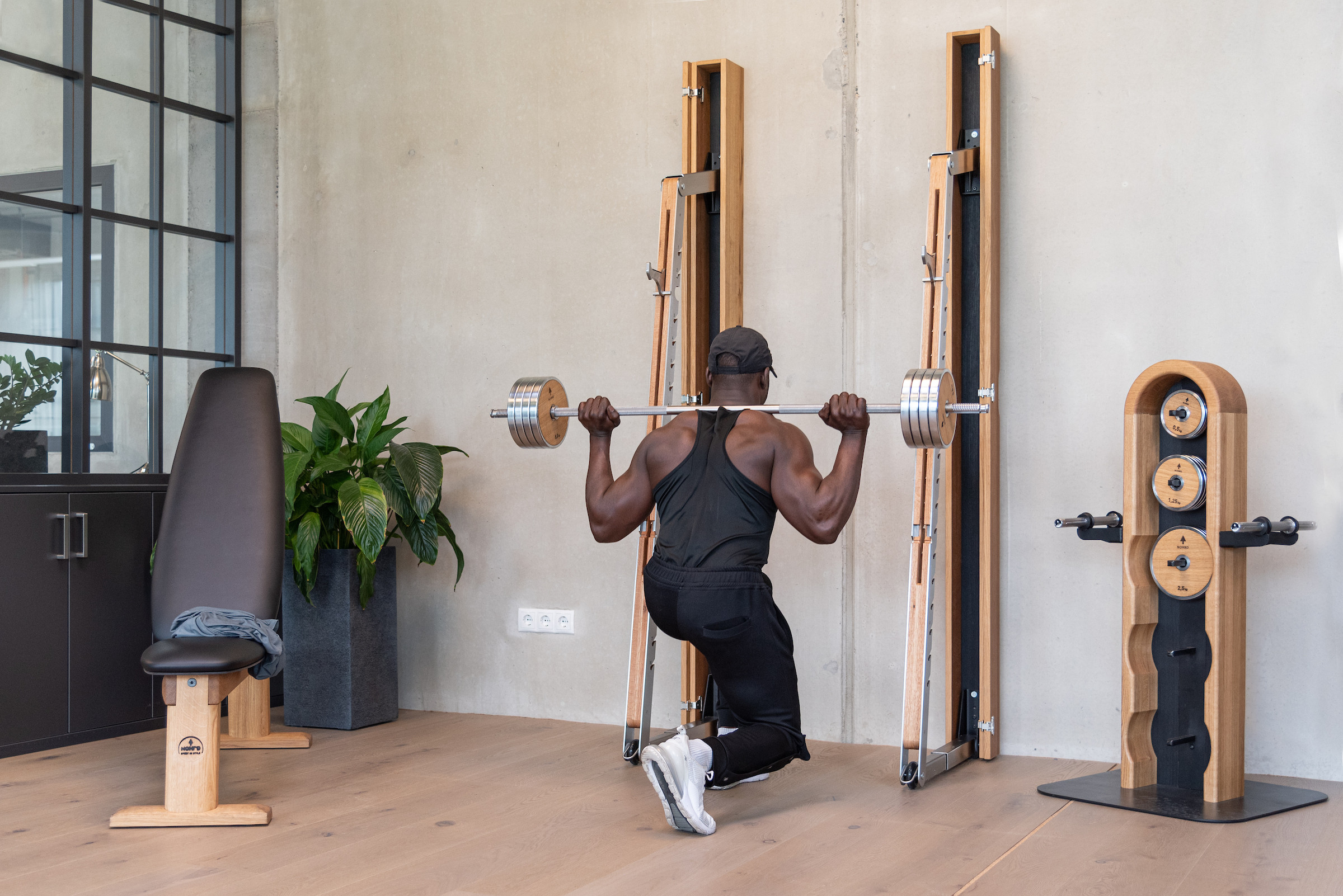 NOHrD WeightPlate Set by NOHrD-WaterRower for Jack Game Room