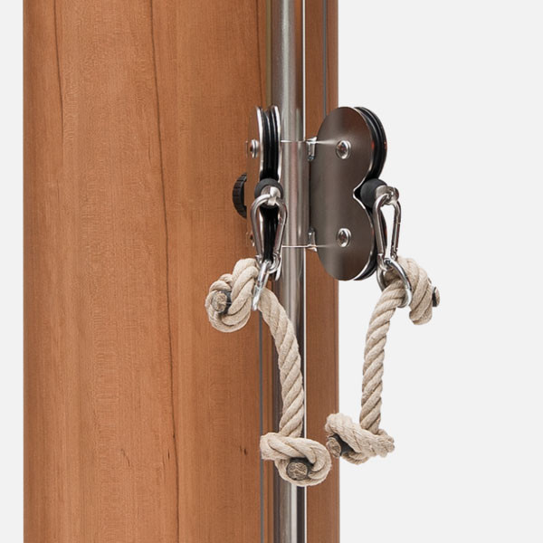 NOHrD SlimBeam Cable Weight Training Machine Detail by NOHrD for Jack Game Room