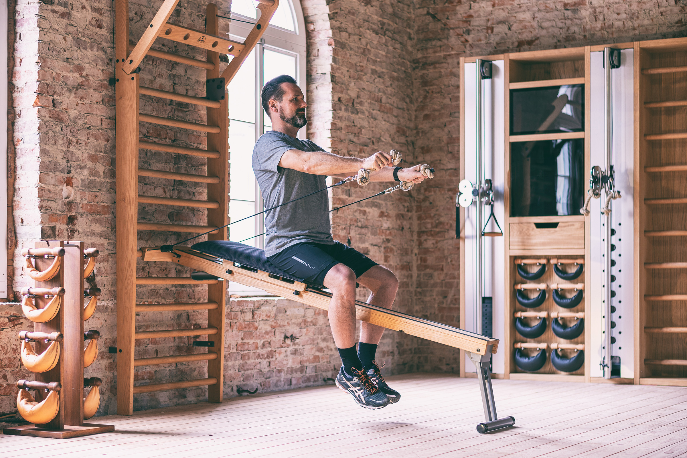 NOHrD CombiTrainer Accessory for Wall Bars by NOHrD-WaterRower for Jack Game Room