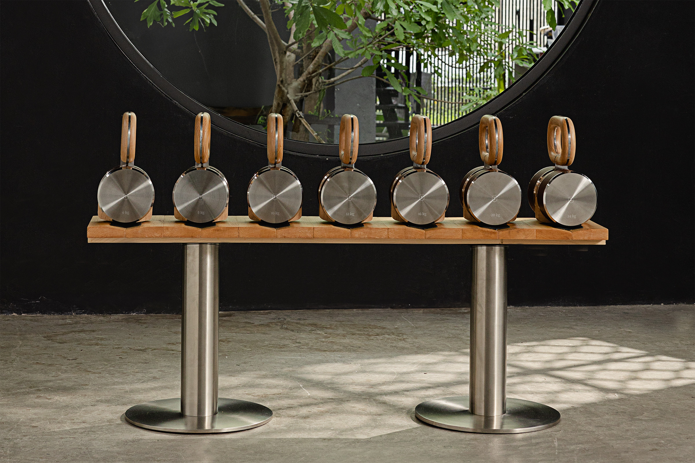 Fysik KRABA Kettlebells by Fysik for Jack Game Room